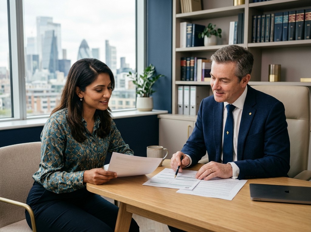 Athi Law solicitors advising a client